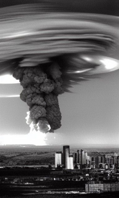 Apocalyptic Metropolis in Ruins