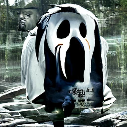 Ghostface Horror Movie Poster