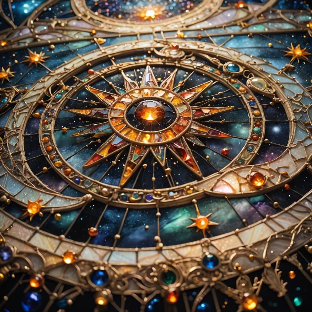 Glowing Celestial Entity Shines in Dark Universe