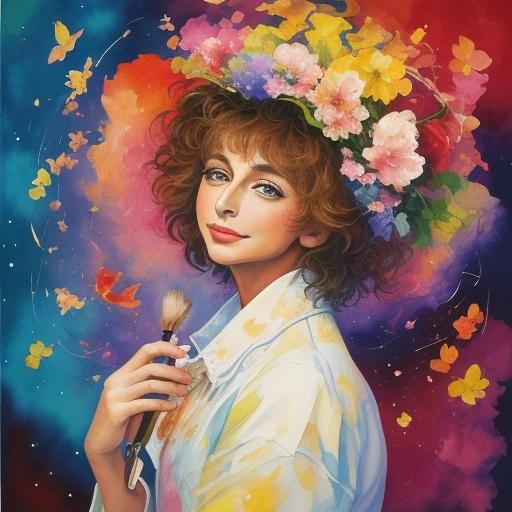 Whimsical Gouache Masterpiece Celebrating Joyful Melodies