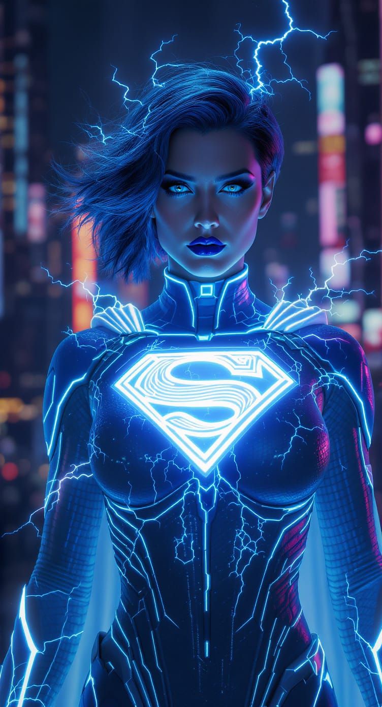 Cyberpunk Superwoman: Woman of Tomorrow