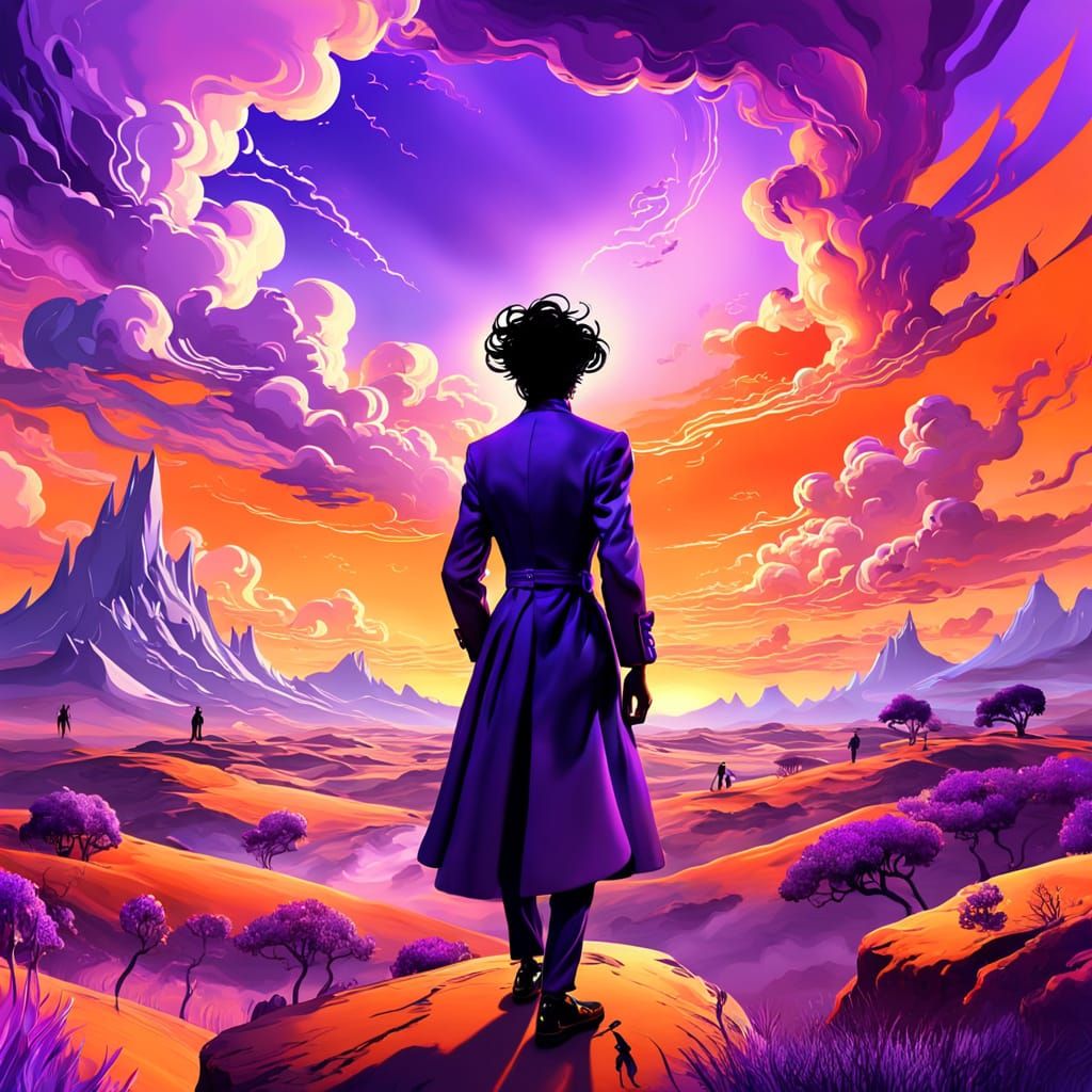 Surreal Fashion in a Dali-esque Landscape