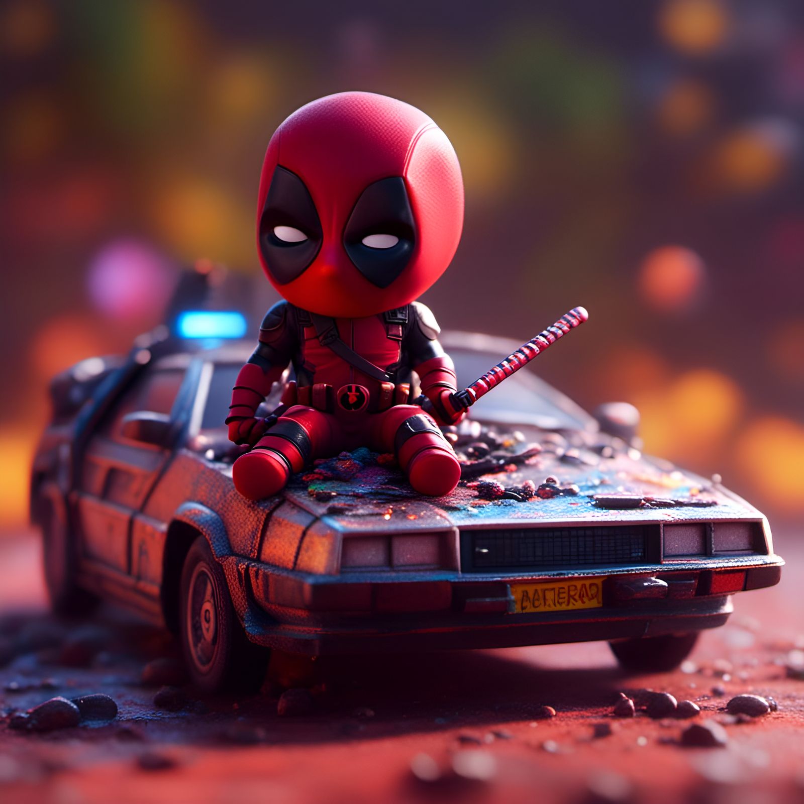 Deadpool looking back on the future