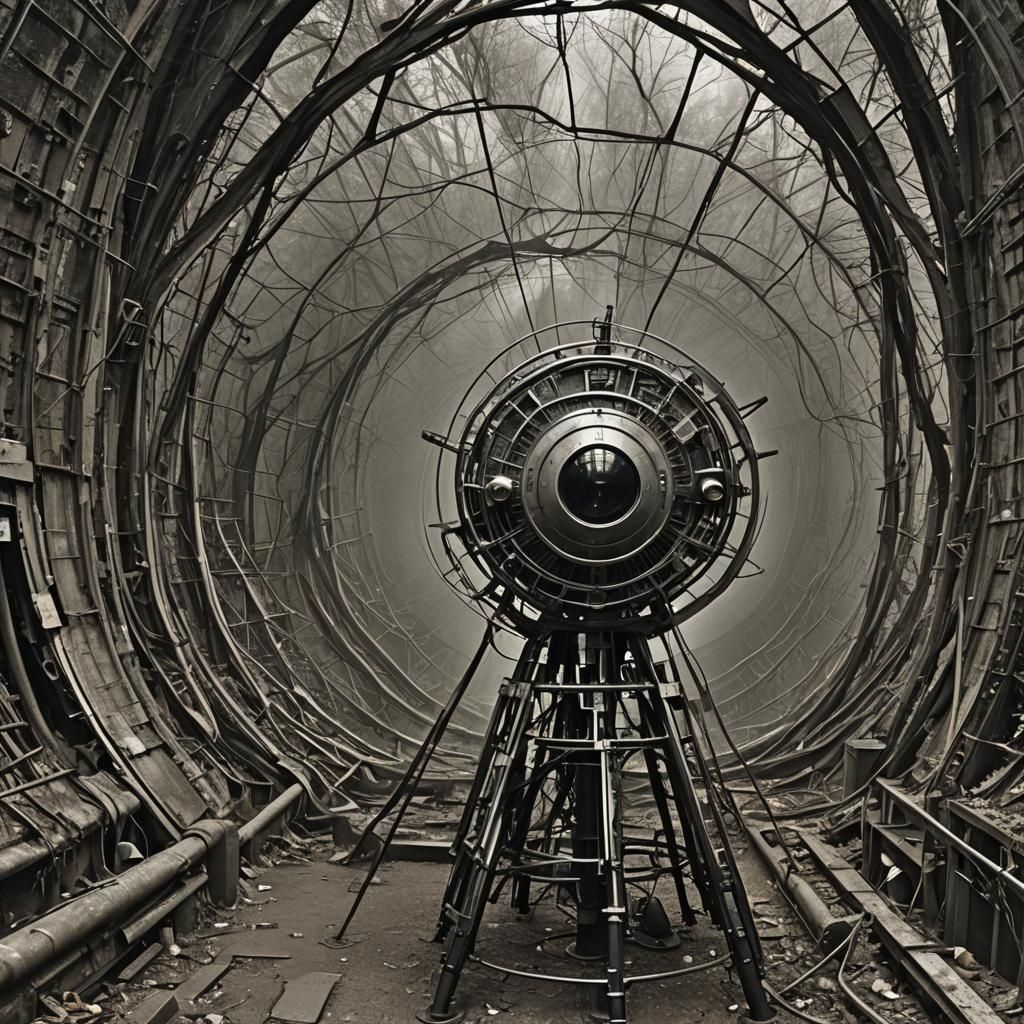 Cyberpunk Horror in French New Wave Style