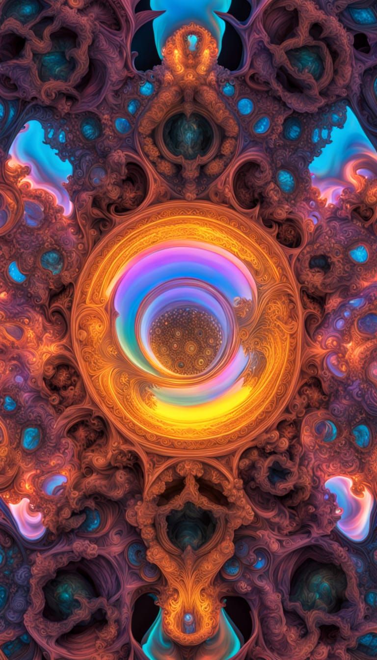 Vibrant Neon Abstract Art: Understanding Motivations