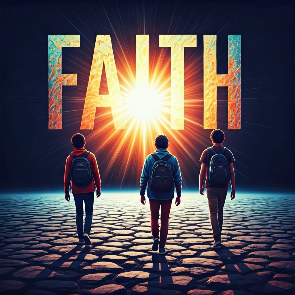 Faith Rising: Vibrant Youth Art Inspired by Pop Art