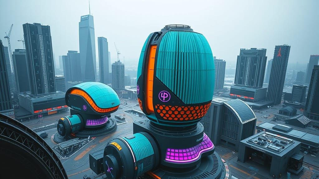 cyber nano tech city