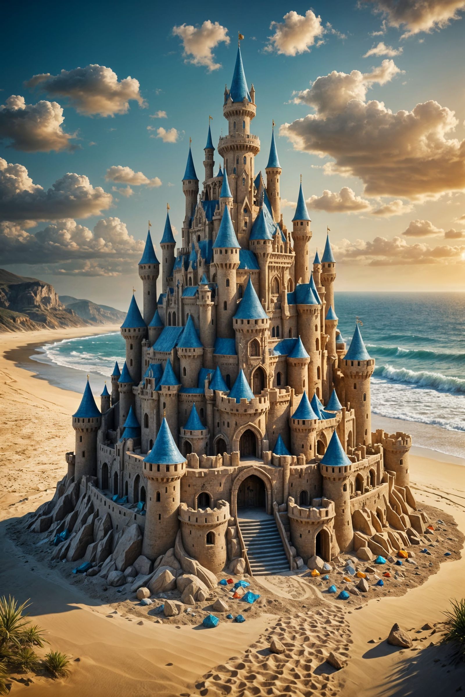 Sandcastle By The Sea