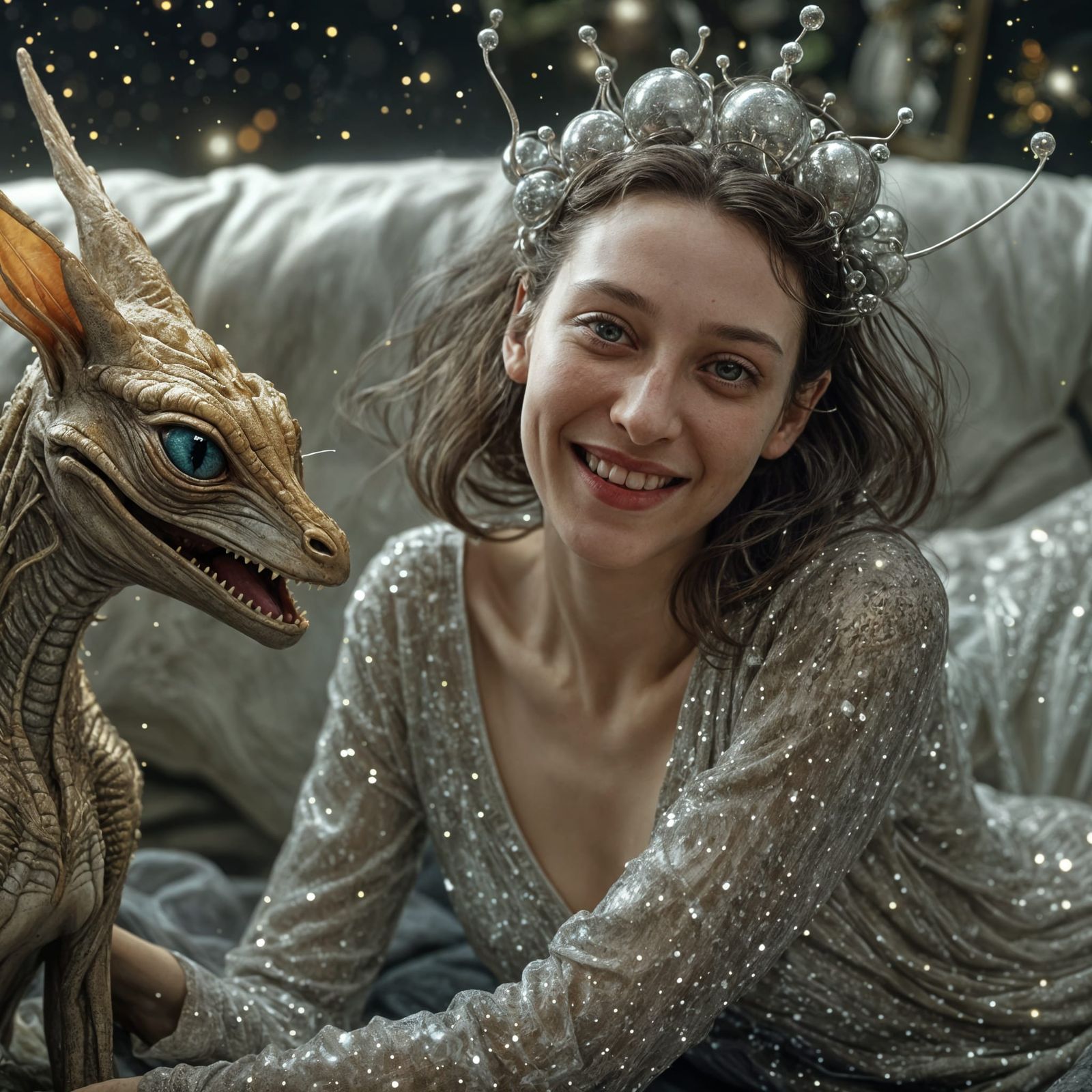 Alien People Pets: Photorealistic Digital Art