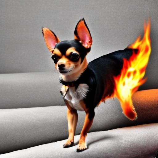 Fire Breathing Chihuahua