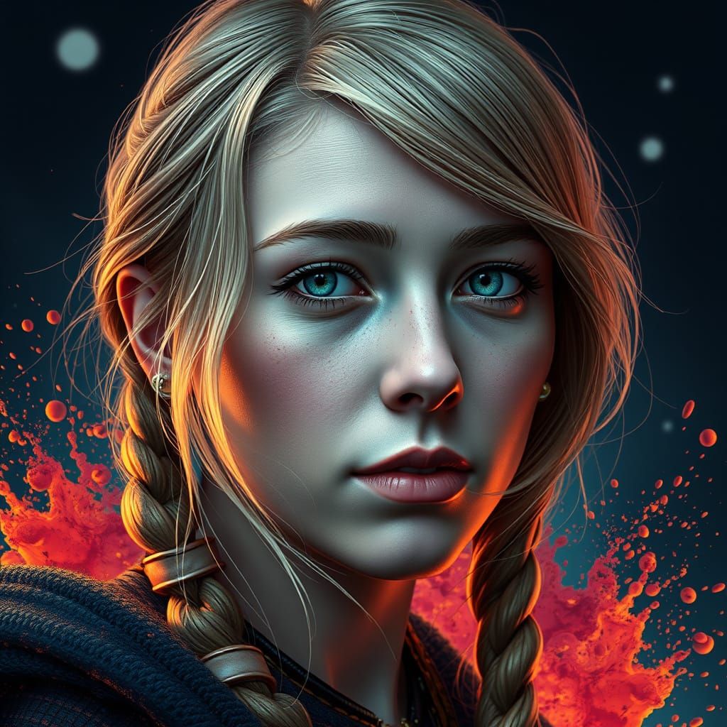 Ethereal Saoirse Ronan Portrait in Dreamlike Settings