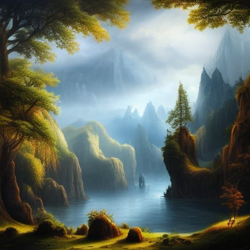 Detailed Landscape Art in Unreal Engine 5