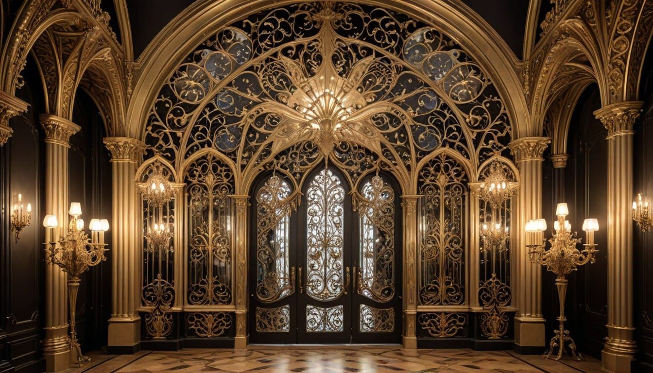Baroque Gothic Art Deco Nouveau Fusion