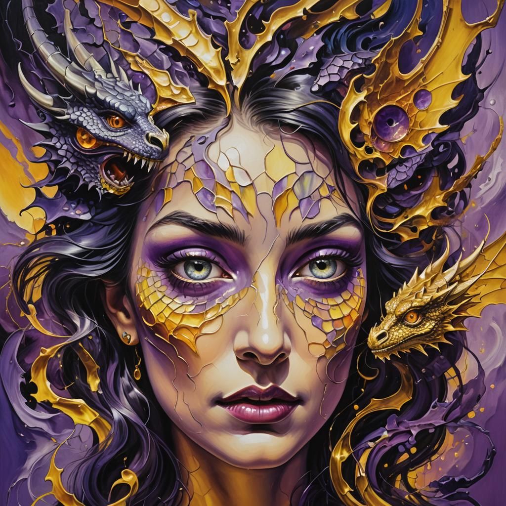 Surreal Masterpiece of Merging Realms