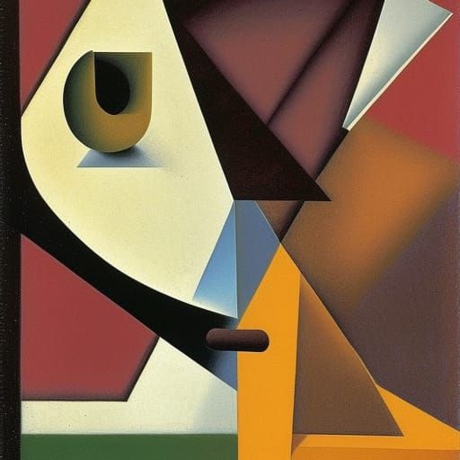 Cubist Study of Everyday Objects