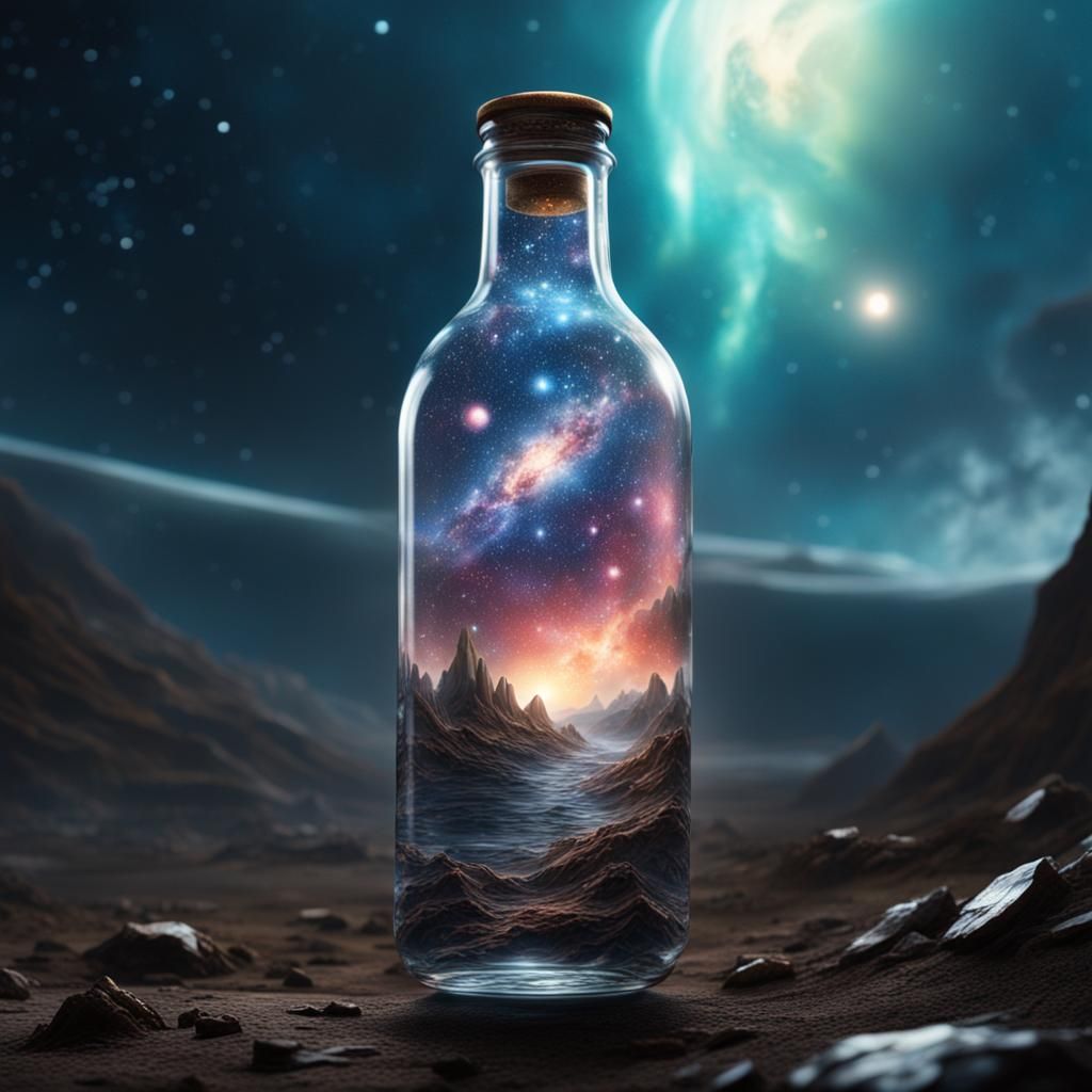 Galactic Bottled Universe in Epic Digital Detail