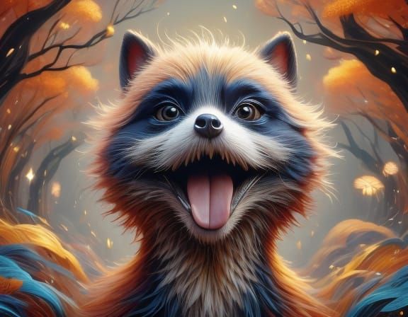 AI Generated Image of Joyful Expression