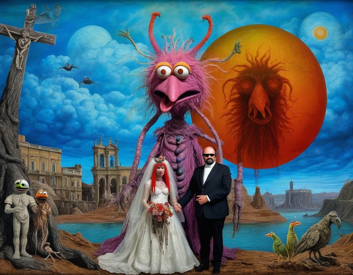 Surreal Fantasy Union of Pipi Longstocking and Snuffleupagus...