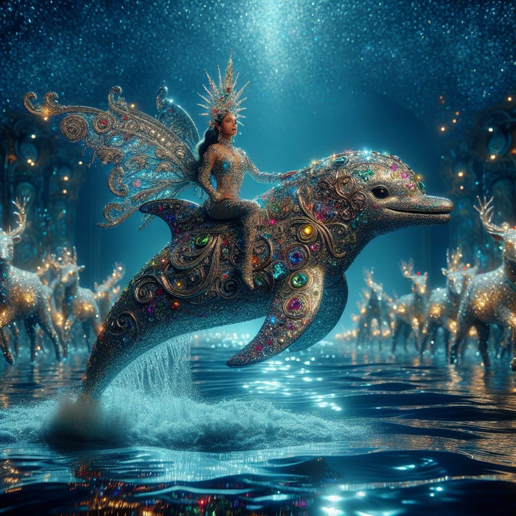 Jeweled Dolphin Ride