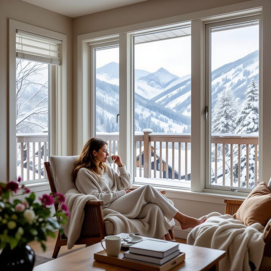 Restful Day Recovering from Flu