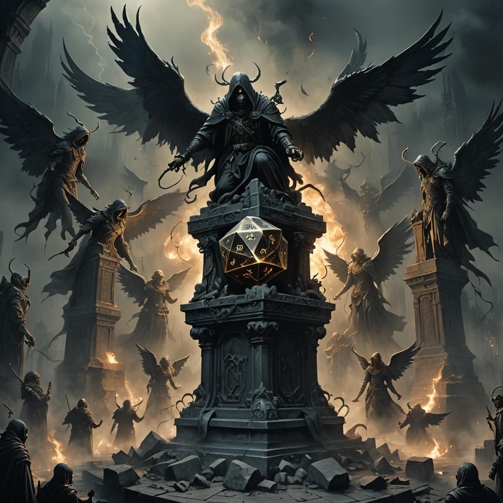 Dark Fantasy Die in Mist-Shrouded Purgatory