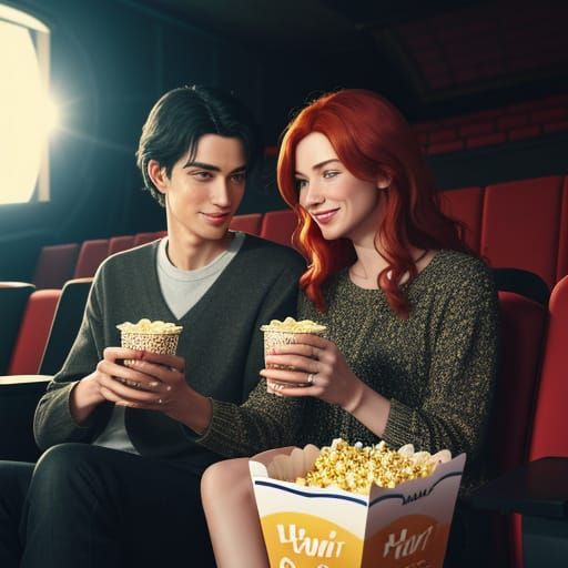 Warm Family Moment in a Cinematic Hollywood Film Still