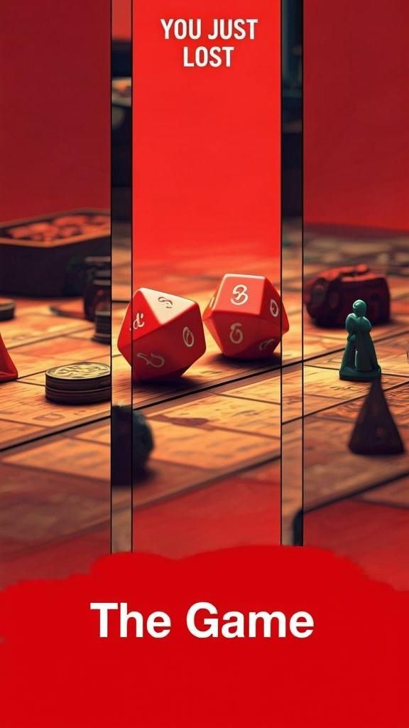 Minimalist Digital Art: 'The Game' Typography