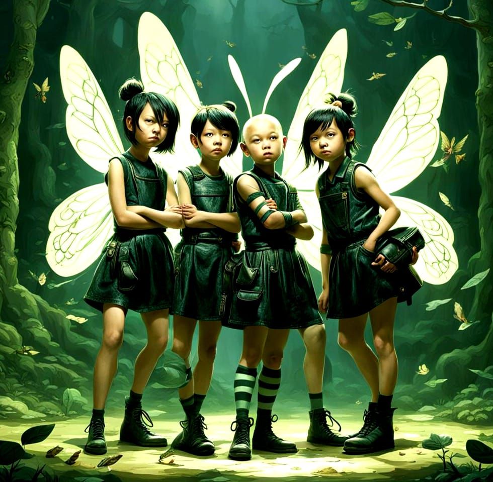 Mischievous Pixies with Attitude