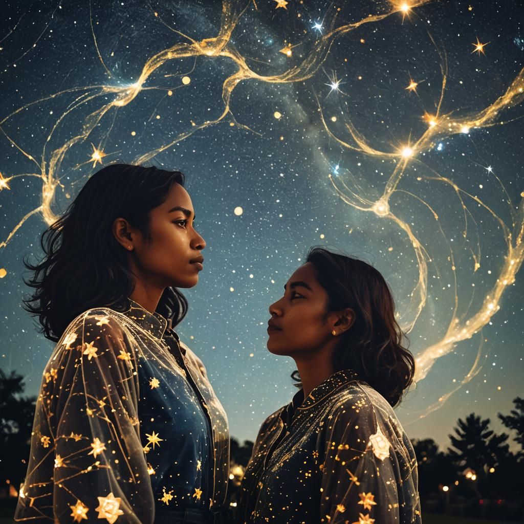 Celestial Surrealism of Starry Night