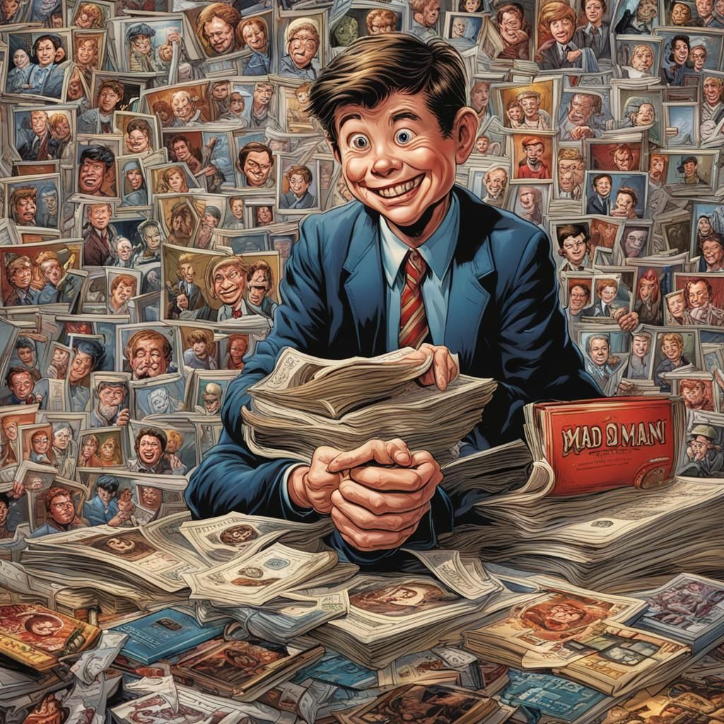 Mad Magazine’s Alfred E. Neuman Mark Brooks and Dan Mumford,...