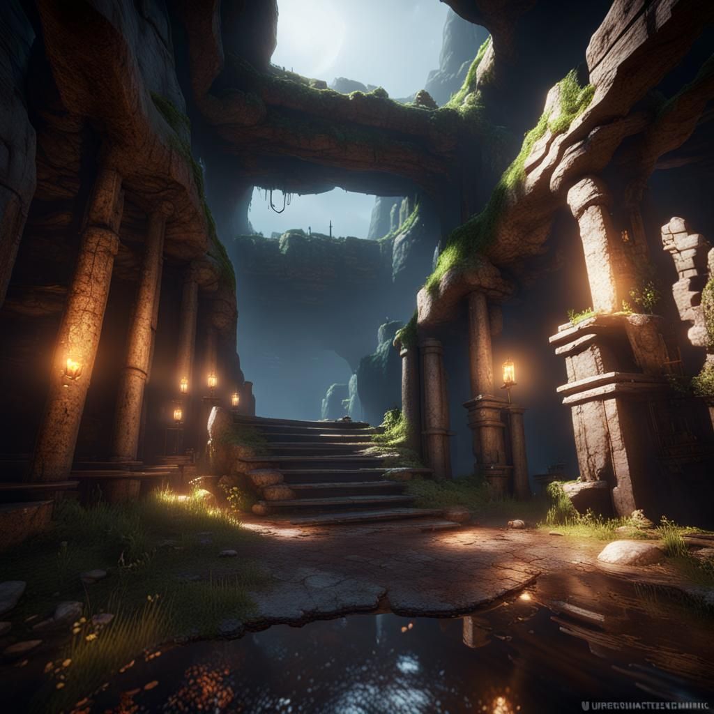 Epic Underground Worlds in 8K HDR