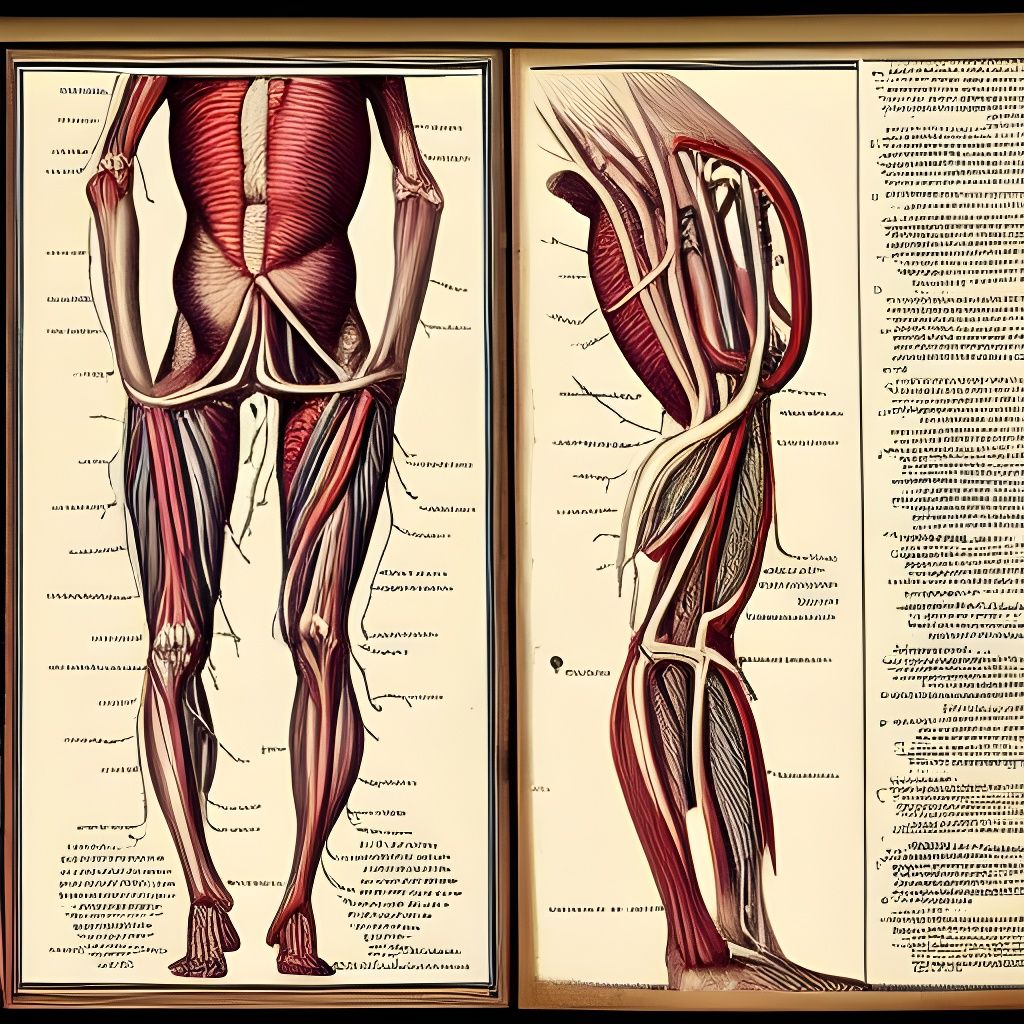 Dieselpunk Anatomy Atlas in 18th Century Style