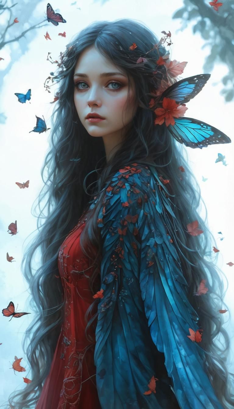 The Butterfly and the Girl