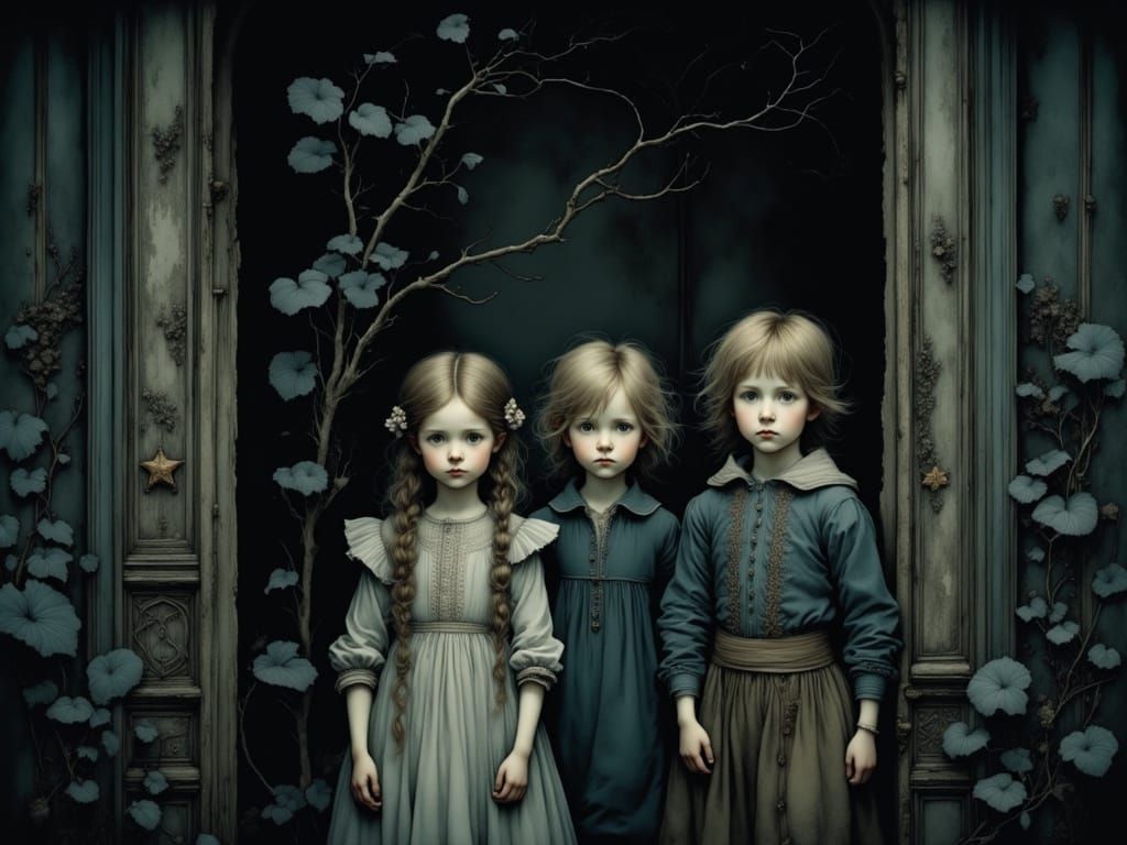 Sisters Discover Secrets in an Antique Mansion