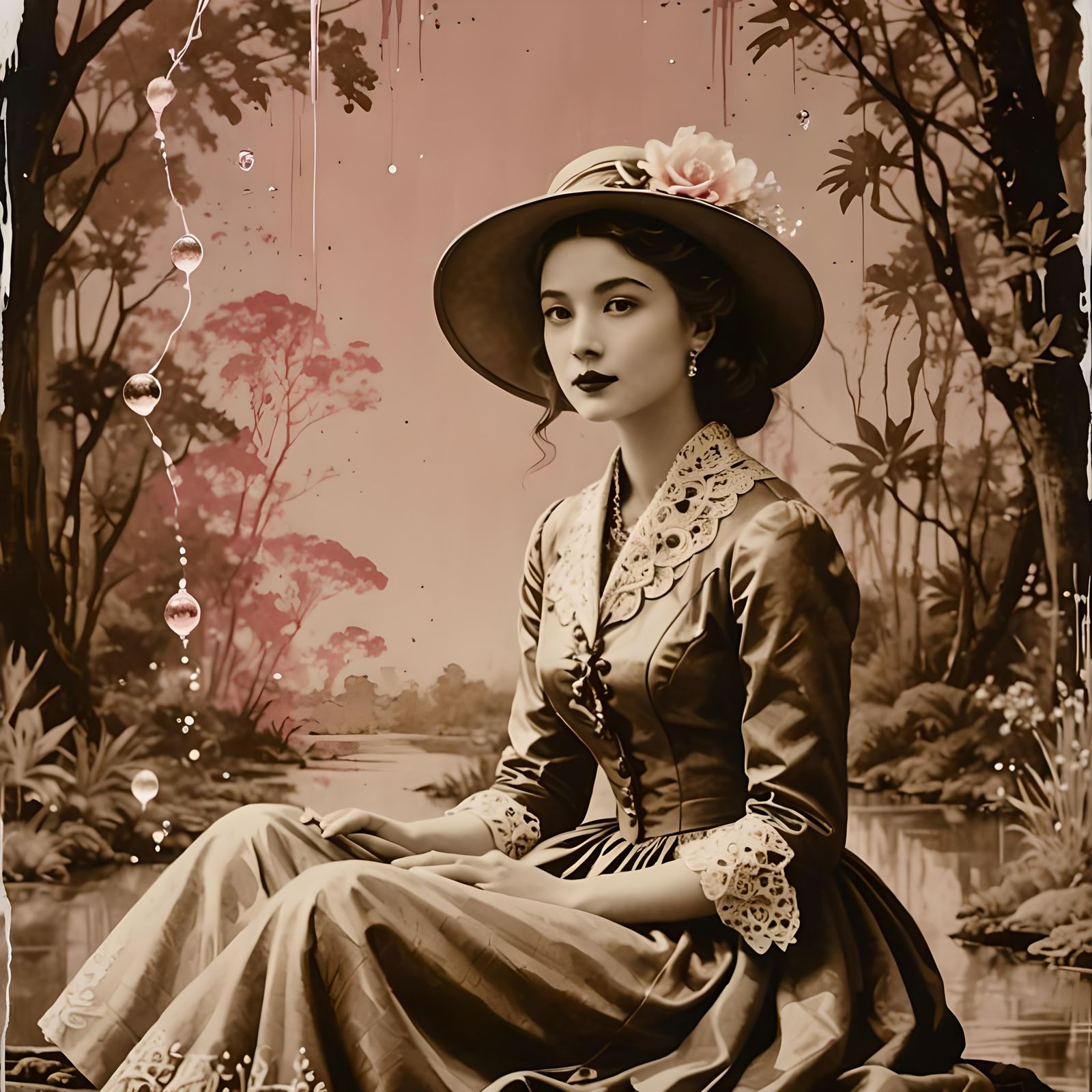 Ethereal Victorian Beauty Shines Bright