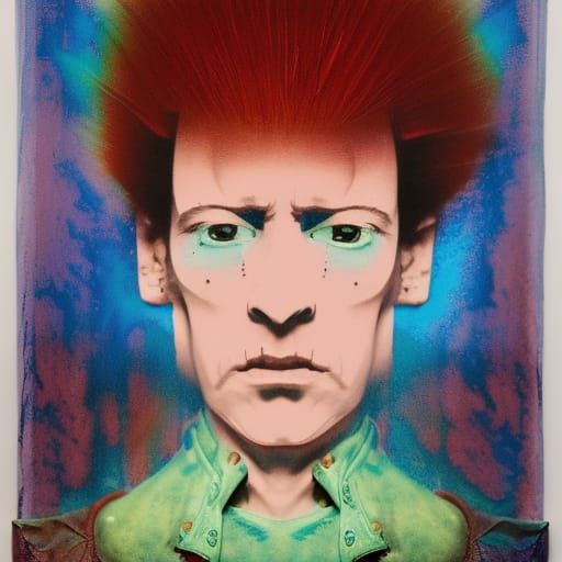 Dark Knight Masterpiece: Intricately Textured Batman Portrai...