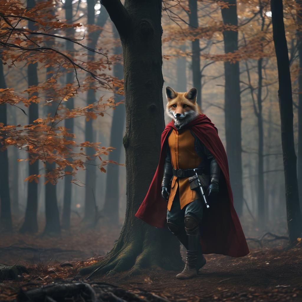 The Last Guardian of the Autumn Woods