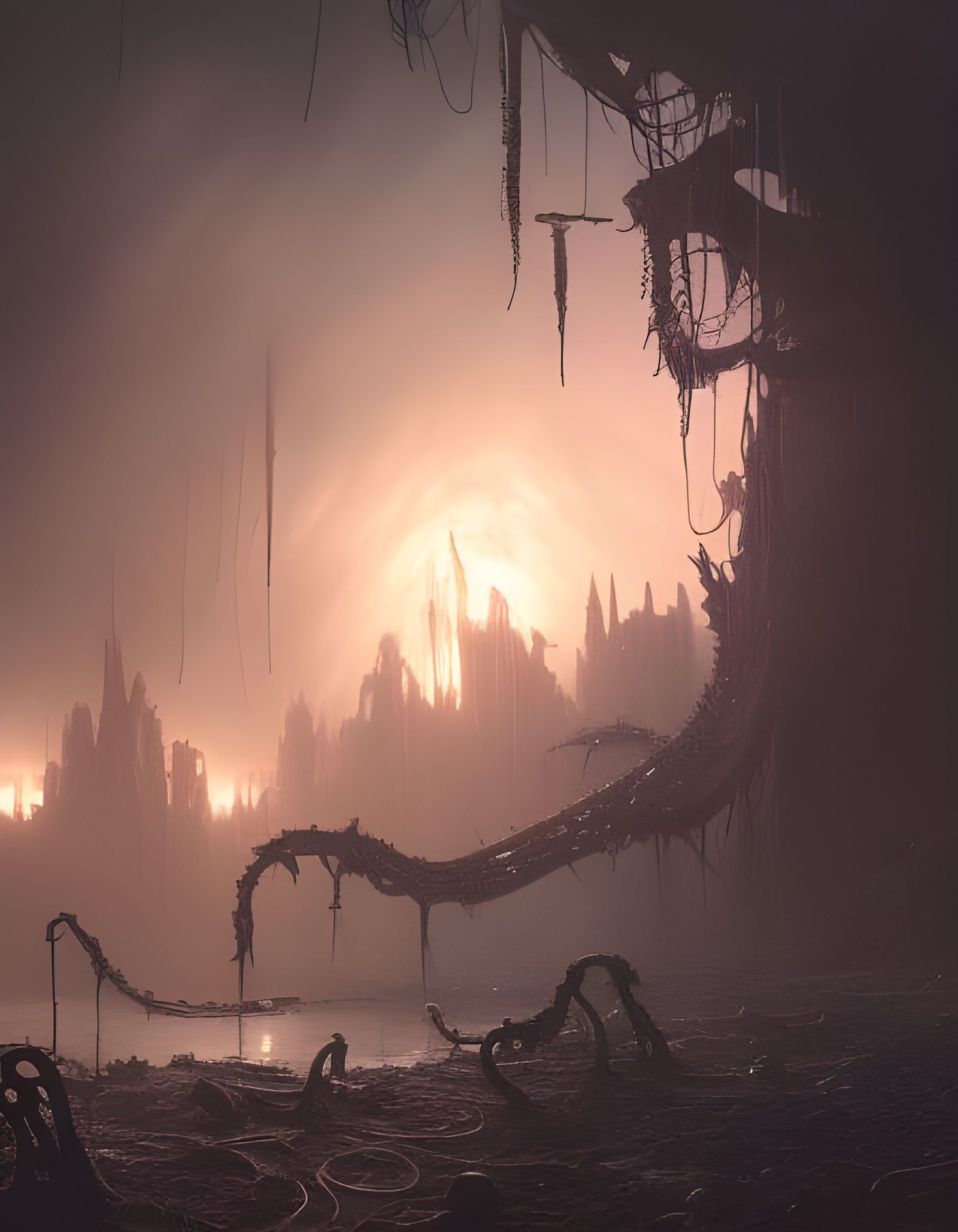 Eldritch Apocalypse in a Desolate Cosmic Realm
