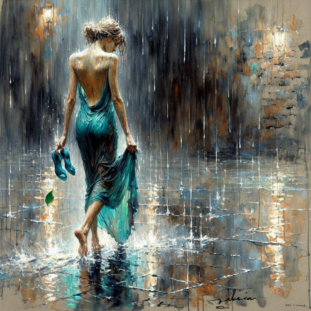 Steps Through the Rain