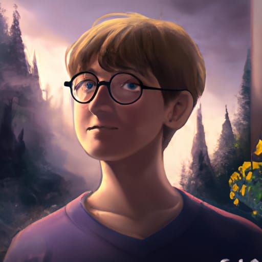 Mysterious Figure in a Studio Ghibli-Inspired Anime Setting