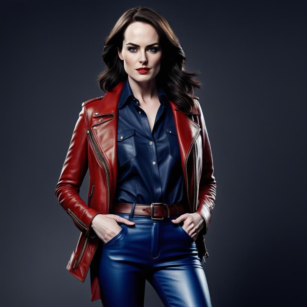 Michelle Dockery's Captivating Portrait in Ultra-Realistic S...