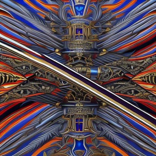 Japanese Samurai Warriors Engage in Intense Combat, Rendered...