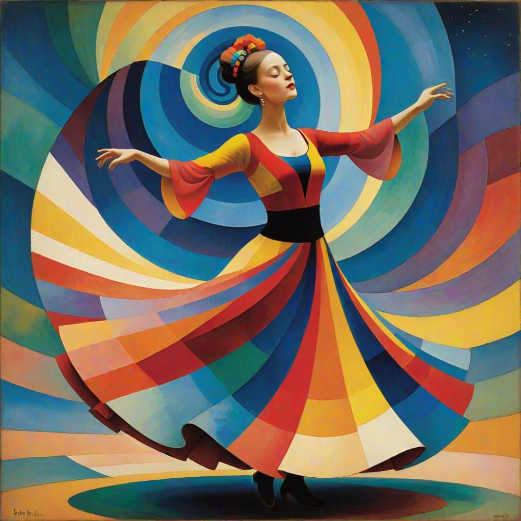 Paul Klee, whirling dervish, aurora borealis Maxfield Parrish  Magical realism, Spanish Flamenco dancer, Espana, mid swi...