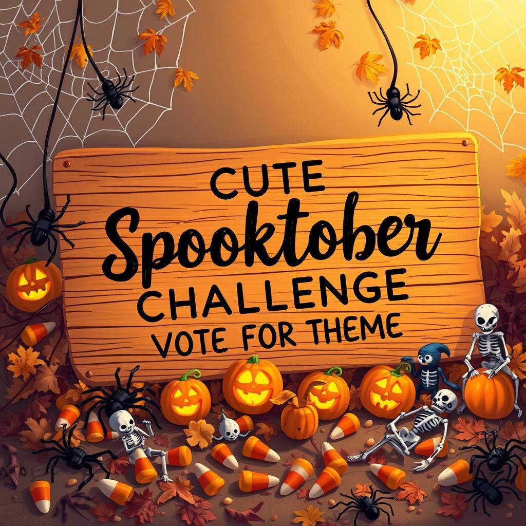 Cozy Halloween Theme for Cute Spooktober Challenge