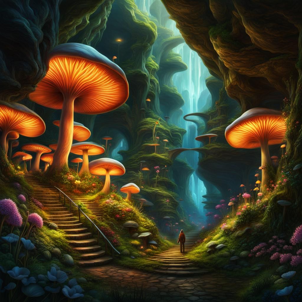 beautiful Utopian world