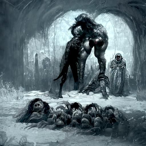 Trolls Consumed Daughters in Dark, Gruisome Scene