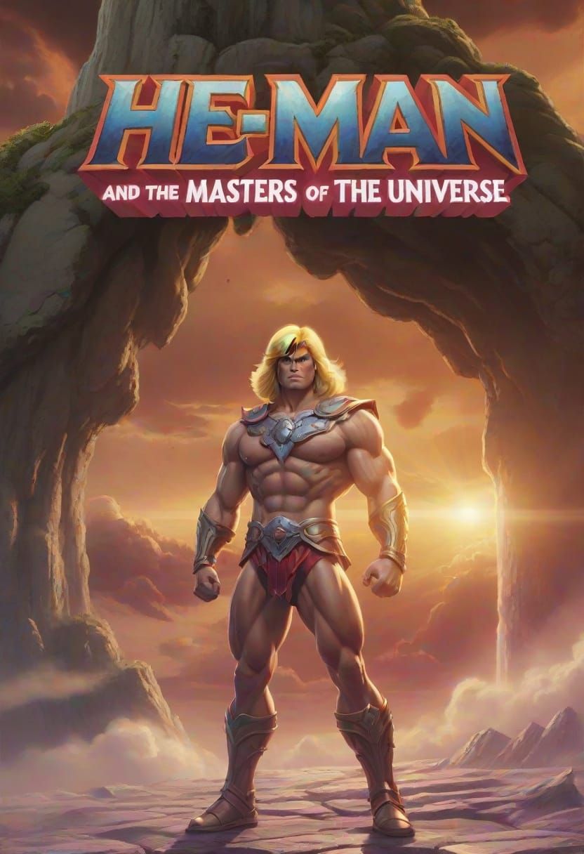 He-Man Concept Art on Eternia
