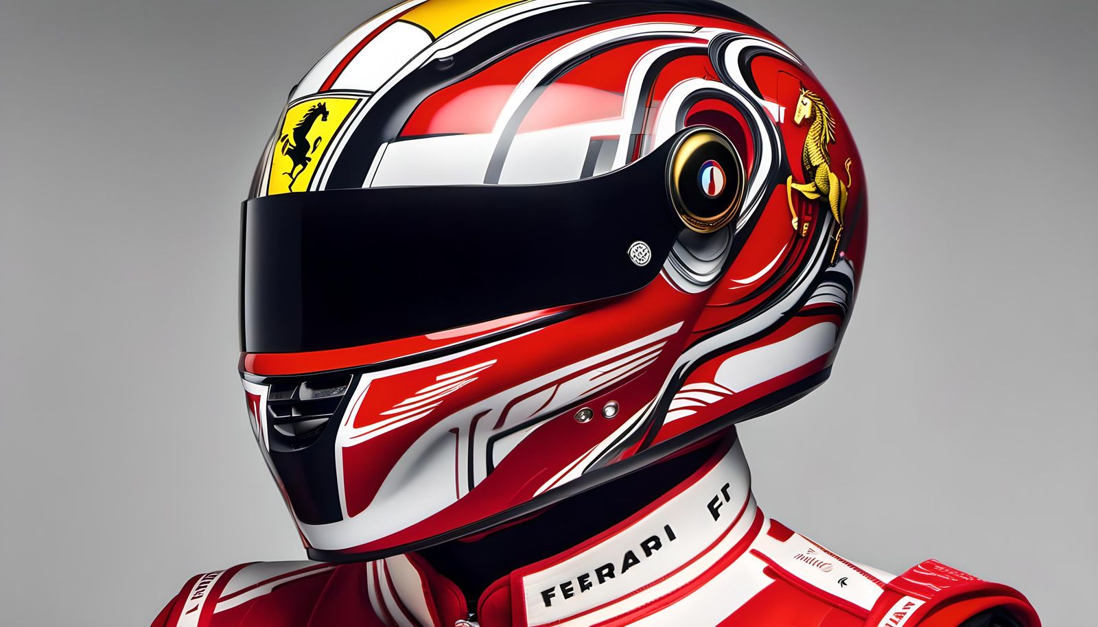 Ferrari Helmet Design 2025