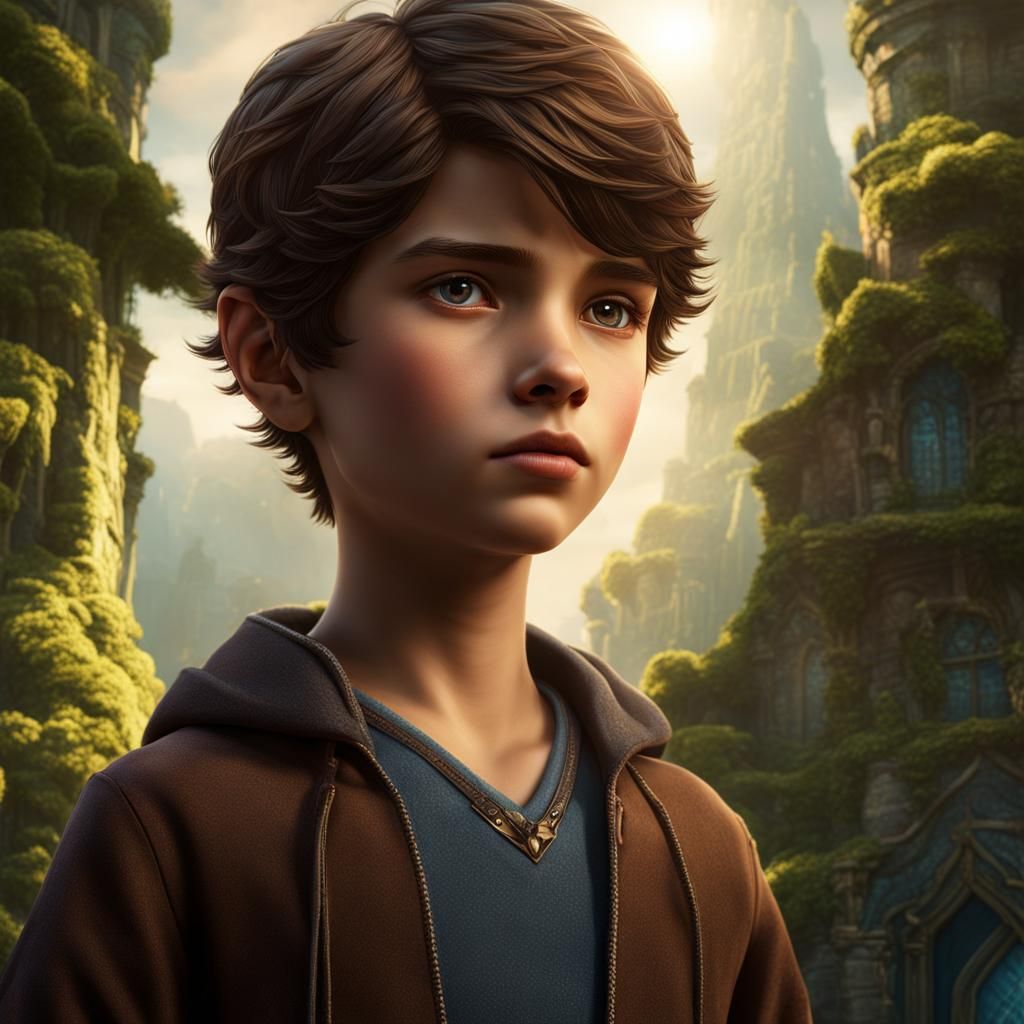 A Young Adventurer in a Fantastical Realm