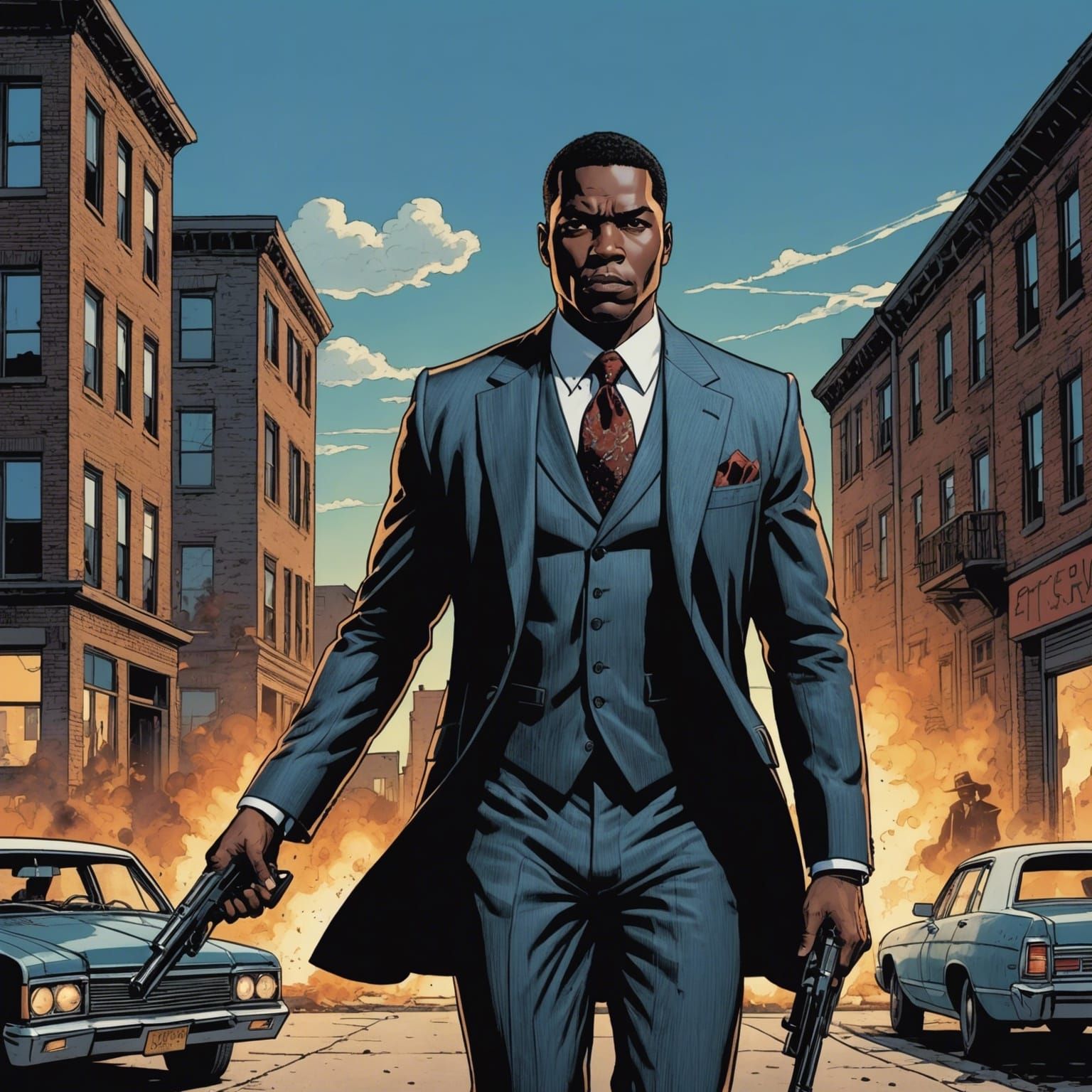 Dapper Gentleman Unveils His Suburban Swagger in a Dramatic...